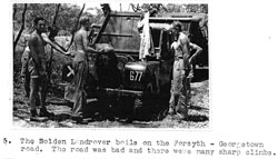 the first Aussie Army Land-Rover